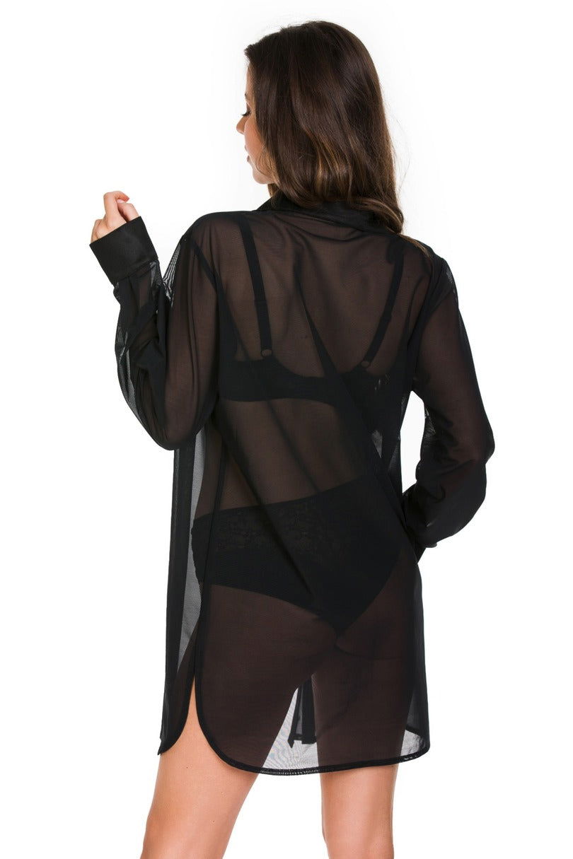 Vestaglia da camera in voile - naked