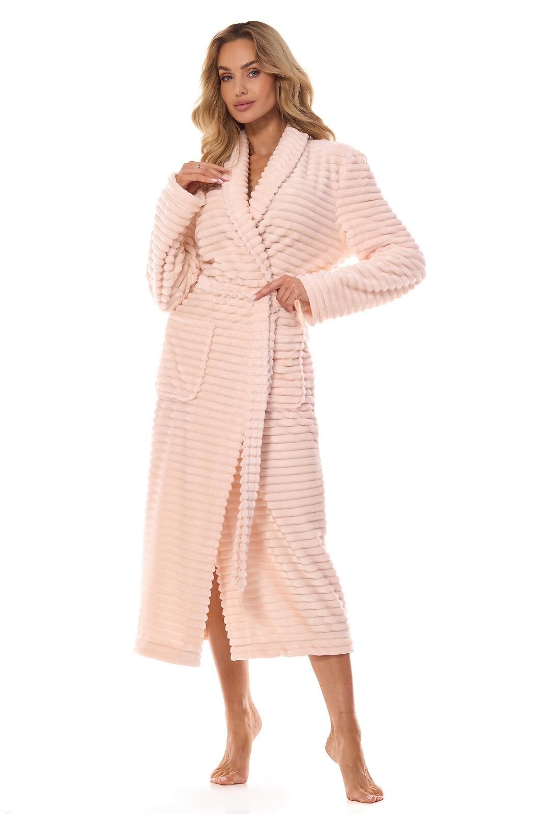 Vestaglia da camera lunga da donna rita tessuto supersoft