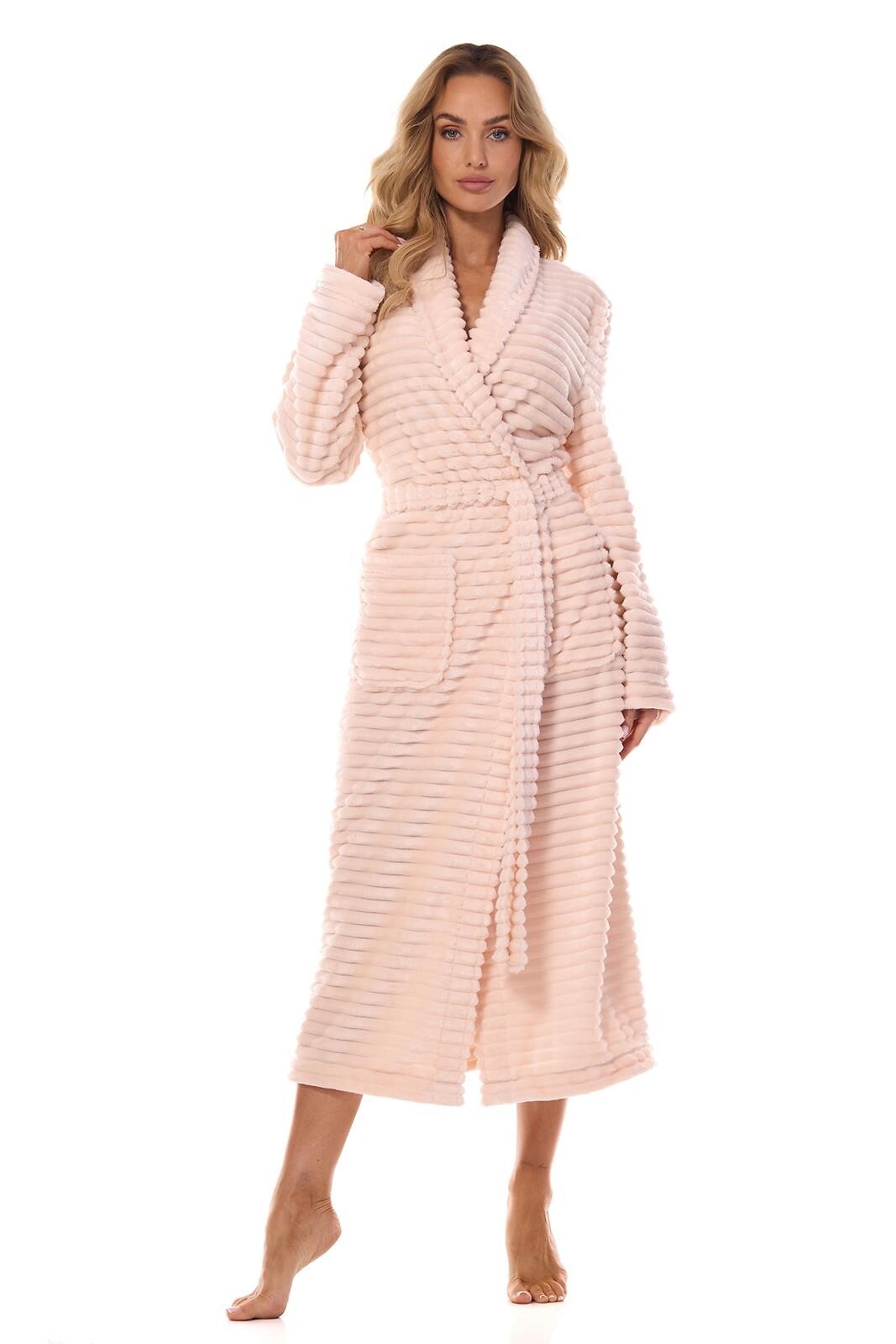 Vestaglia da camera lunga da donna rita tessuto supersoft