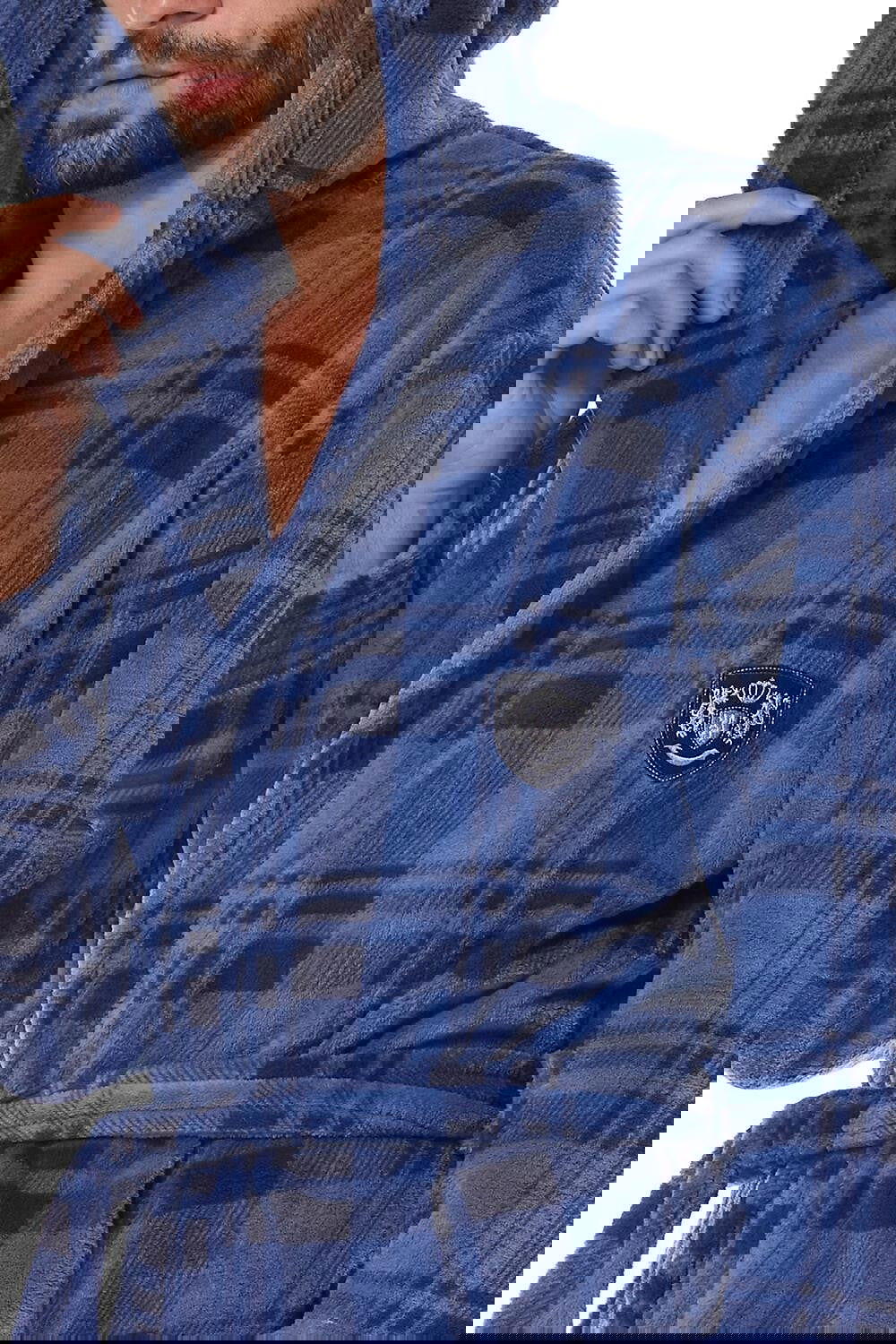 Vestaglia da camera scozzese da uomo pedro