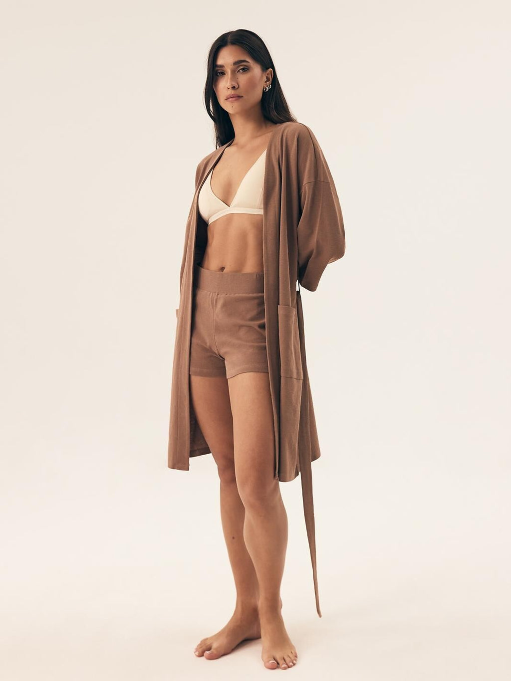 Vestaglia da donna realizzata in cotone di alta qualità