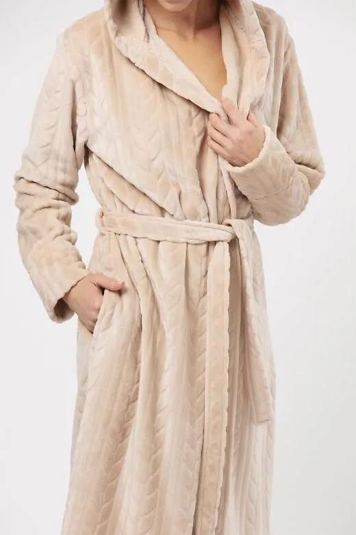 Vestaglia lunga da donna in maglieria super soft arienne