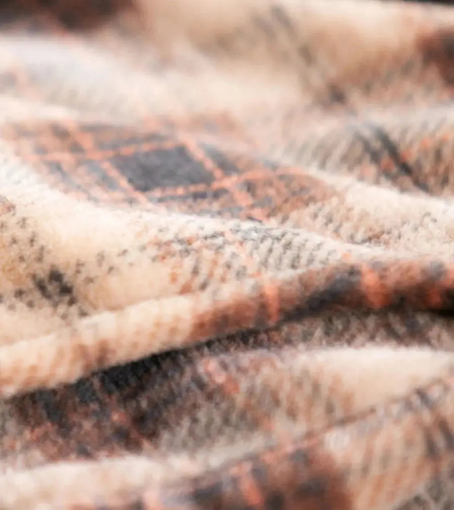 Vestaglia da uomo in morbido tessuto a quadri | mgl 402