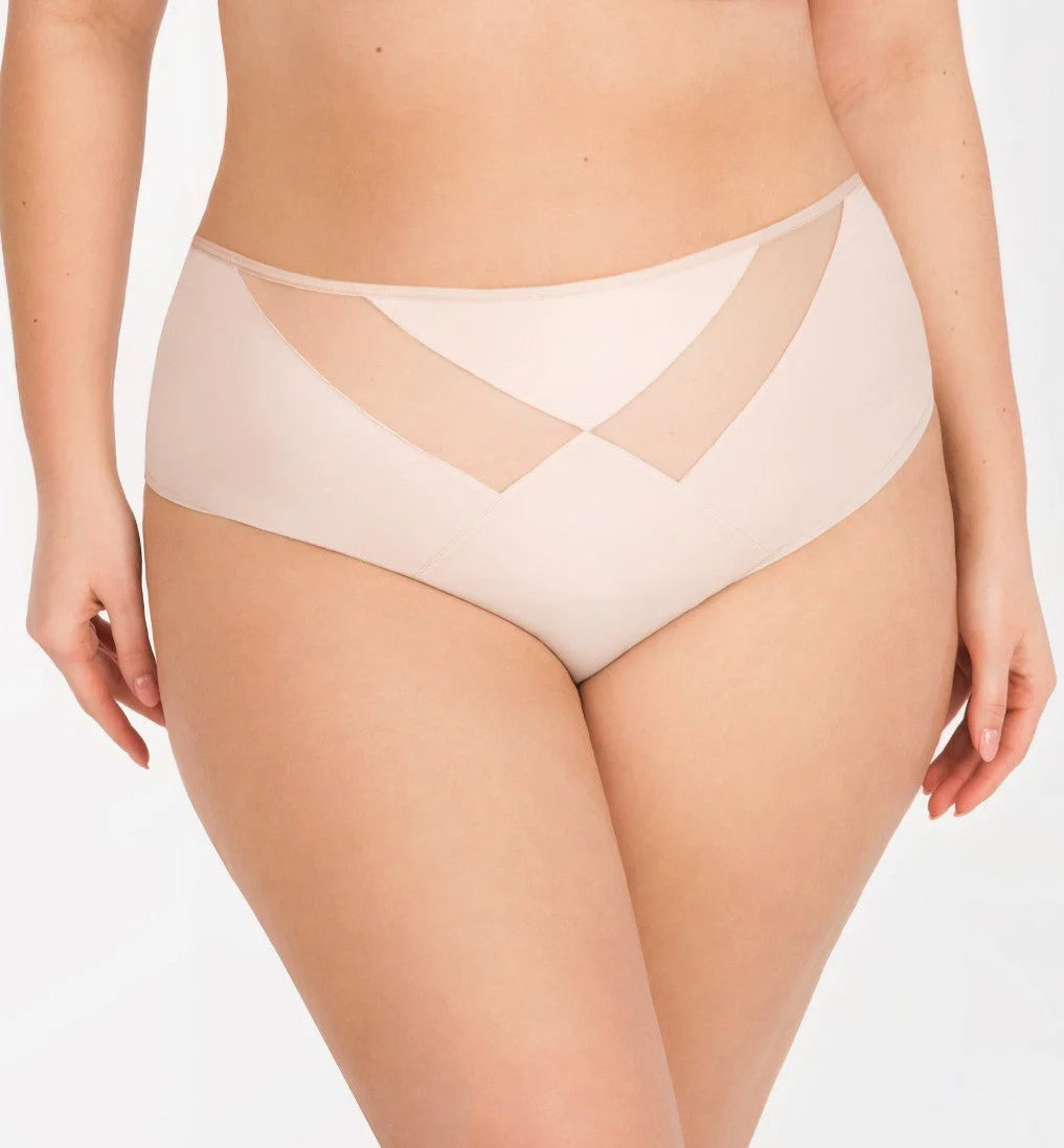 Vicky - beige - slip brasiliano da donna in microfibra