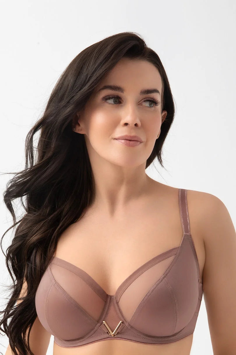 Vicky - cappuccino - reggiseno soft con ferretto per coppe