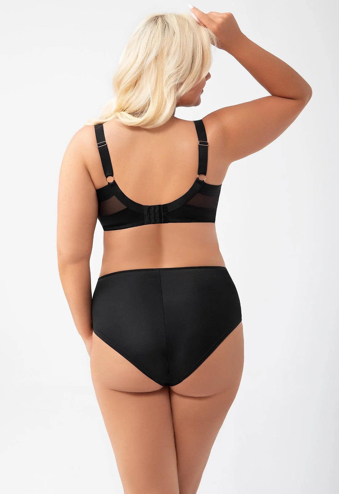 Vicky - nero - reggiseno soft con ferretto per coppe grandi