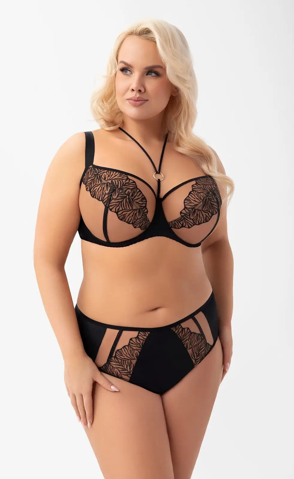 Vida | reggiseno soft con doppio strato di tulle e ricami