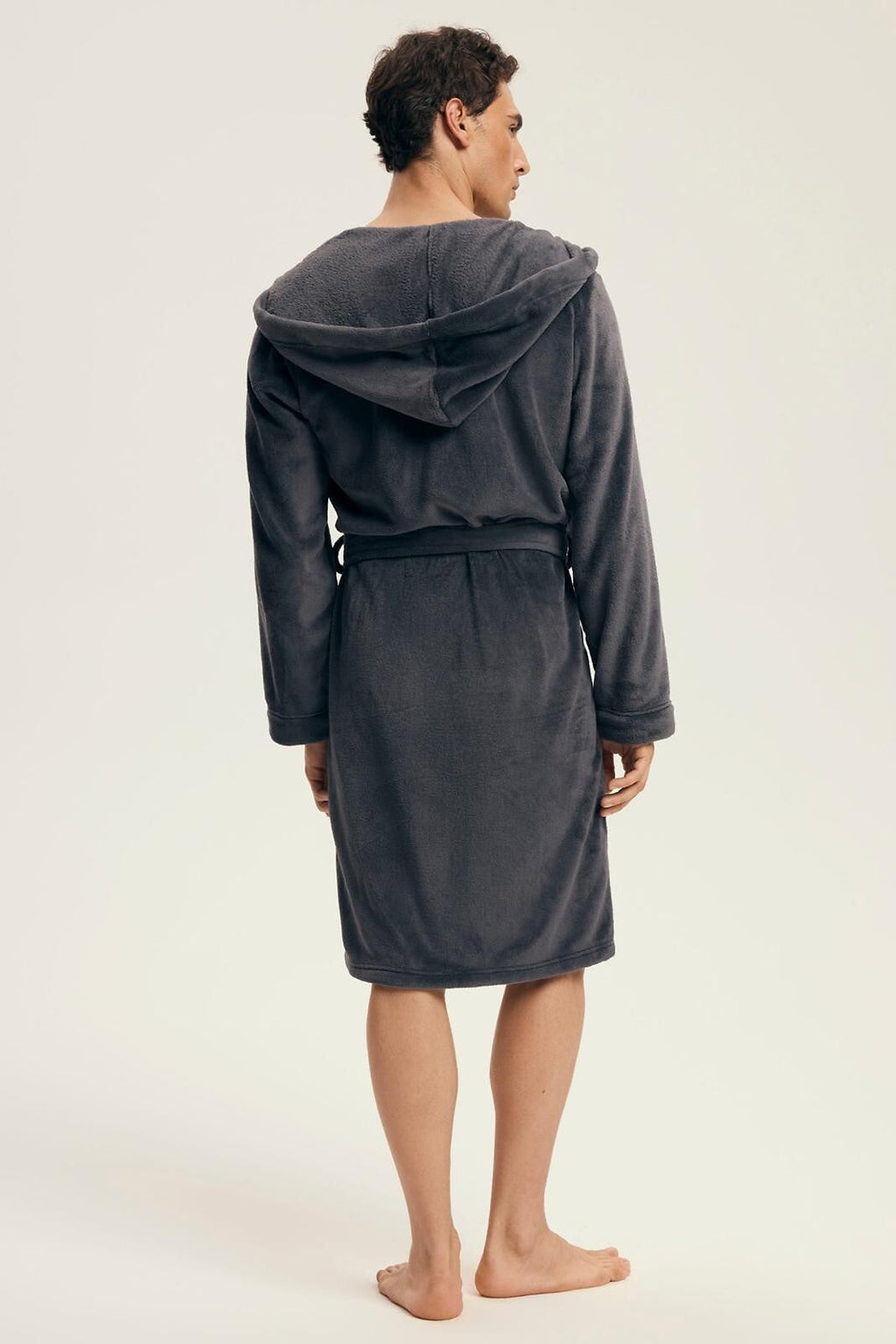 Vocal | vestaglia da camera uomo con cappuccio