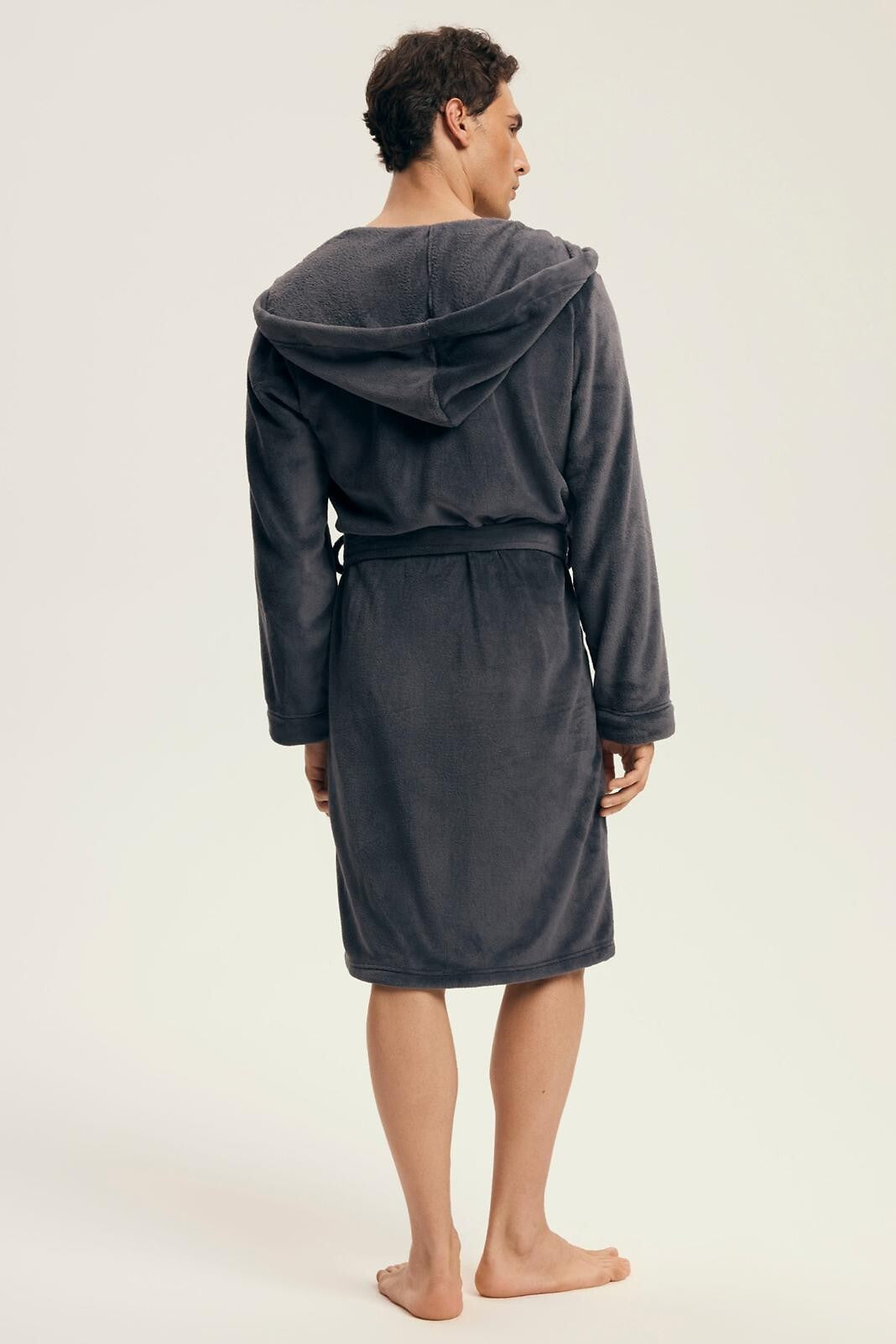 Vocal | vestaglia da camera uomo con cappuccio