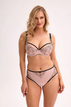 Xenia | slip donna classico con ricamo floreale