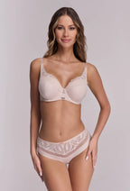 Yasmin | reggiseno full cup con ferretto - beige - 2107