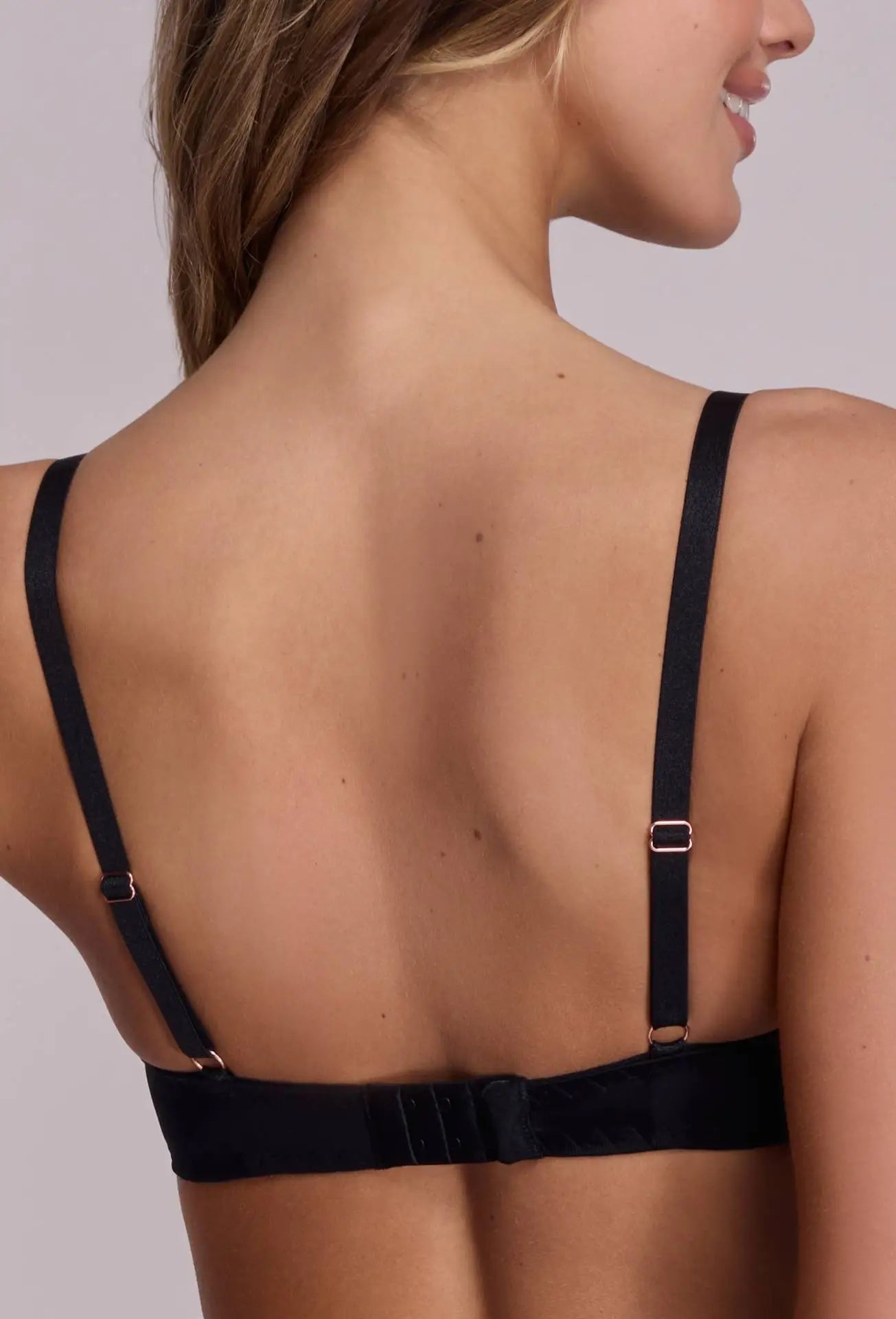 Yasmin | reggiseno push-up in pizzo - nero - 2104