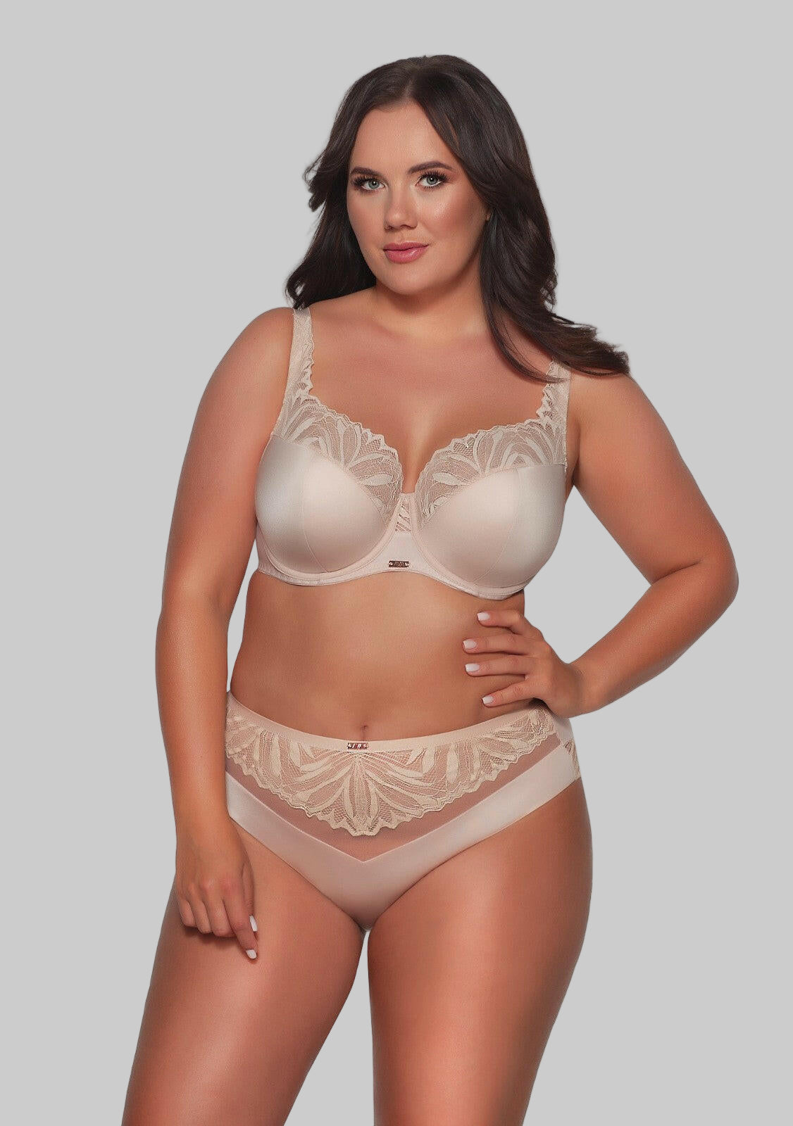 Yasmin | reggiseno semi soft con ferretto - beige - 2105