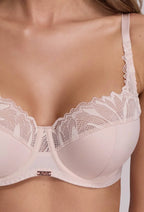 Yasmin | reggiseno semi soft con ferretto - beige - 2105