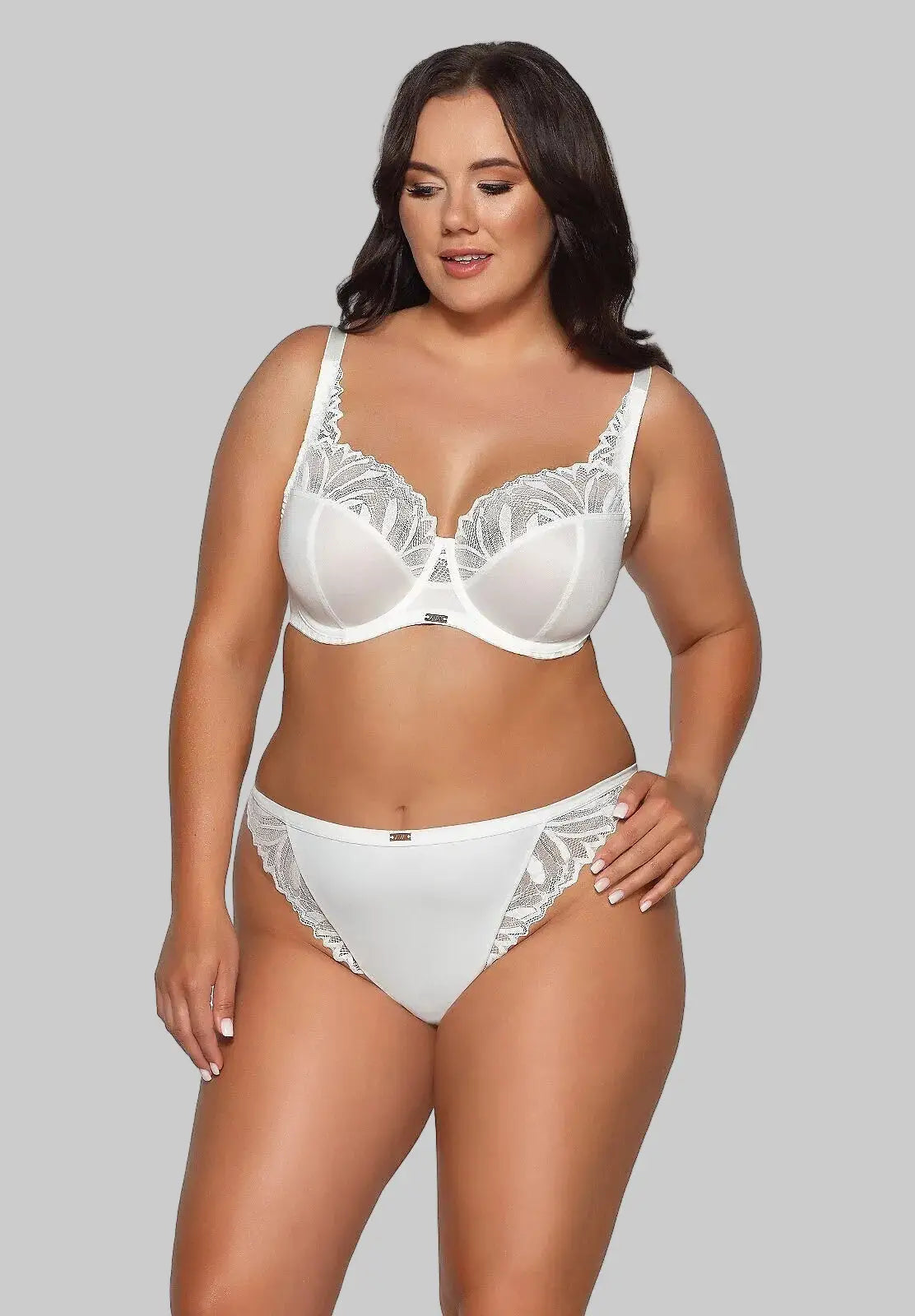 Yasmin | reggiseno soft con ferretto in microfibra e pizzo