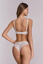 Yasmin | reggiseno soft con ferretto in microfibra e pizzo