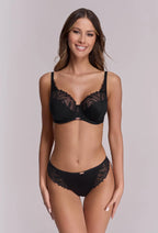 Yasmin | reggiseno soft con ferretto in microfibra e pizzo