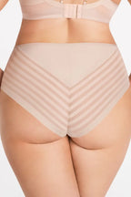 Yoko | slip da donna in microfibra a vita alta - beige