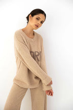 Zerina - tuta homewear da donna in soffice bouclé